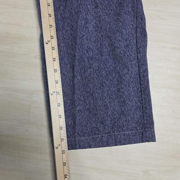 Avirex Denim Purple Jeans Baggy Wide Leg Y2K Vintage Streetwear Men's Size 34 - Picture 6 of 11